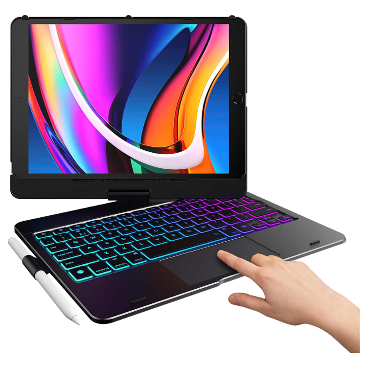 Typecase FLEXBOOK COQUE AVEC CLAVIER POUR IPAD Noir Guadeloupe