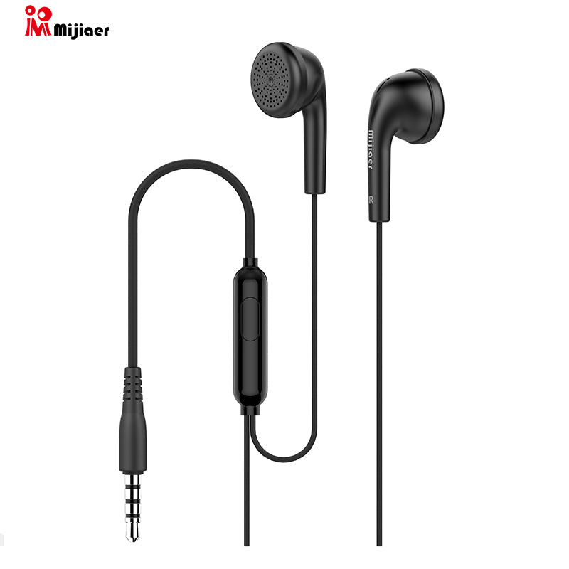 Langsdom Ecouteurs Audio Jack - Q1 Noir Neuf Guadeloupe