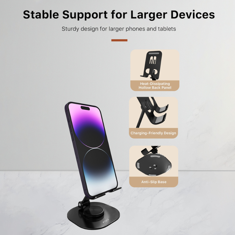 MyBat FDN360View support rotatif téléphone tablette solide ajustable Guadeloupe