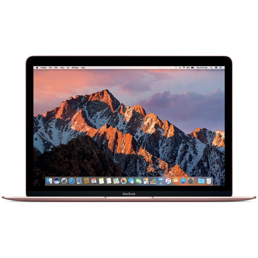 Apple Macbook 12" (2017) - intel bicoeurs m3 1,2 GHz - 8 Go RAM Rose Guadeloupe