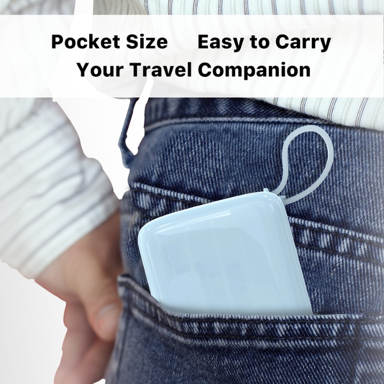 MyBat MyBat PowerLoop Batterie externe 10000mAh avec câble USB-C intégré Guadeloupe