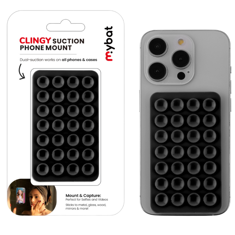 MyBat MyBatClingy support ventouse téléphone auto-adhésif multi-surfaces Guadeloupe