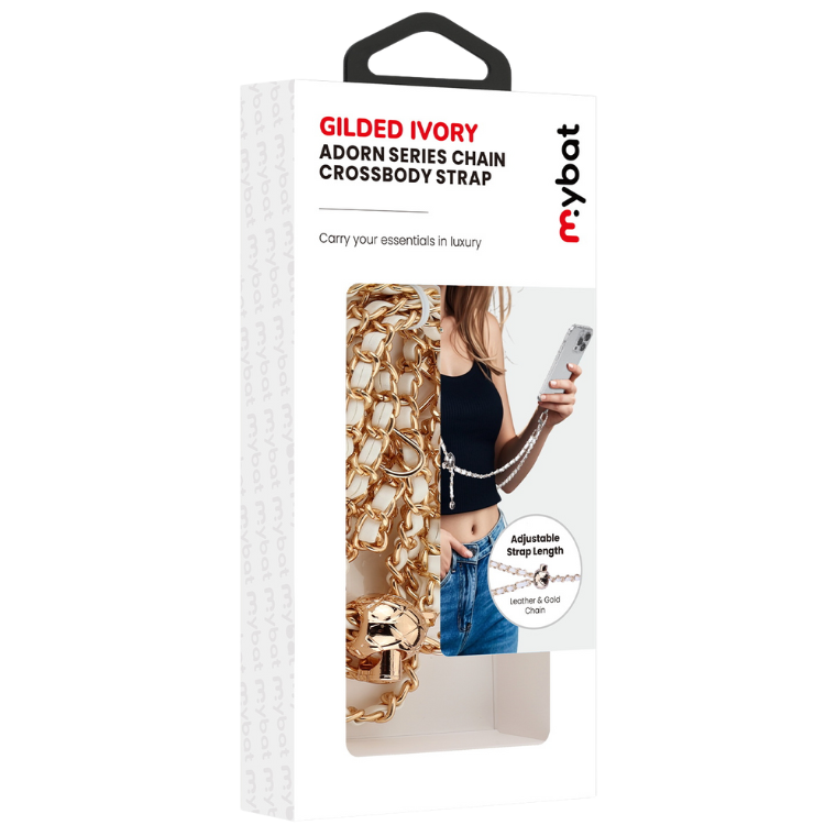 MyBat MyBat Gilded Ivory Bandoulière chaîne de luxe dorée Guadeloupe