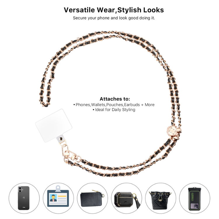 MyBat MyBat Onyx Luxe Bandoulière chaîne de luxe Guadeloupe