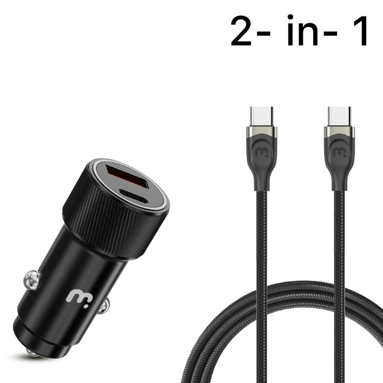 MyBat MyBat Pro Chargeur voiture 30W 2 en 1 + câble USB-C Guadeloupe