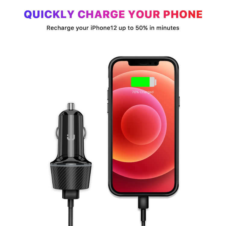 MyBat MyBat Pro Chargeur voiture double port Ultra rapide 30w Guadeloupe