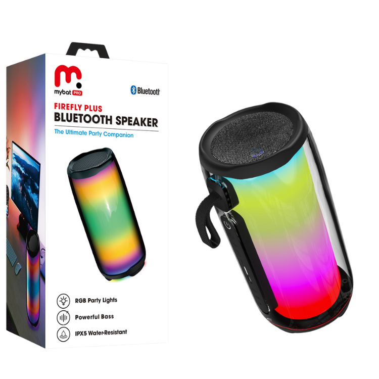 MyBat MyBat Pro Firefly Plus Enceinte Bluetooth lumineuse avec basses puissantes Guadeloupe