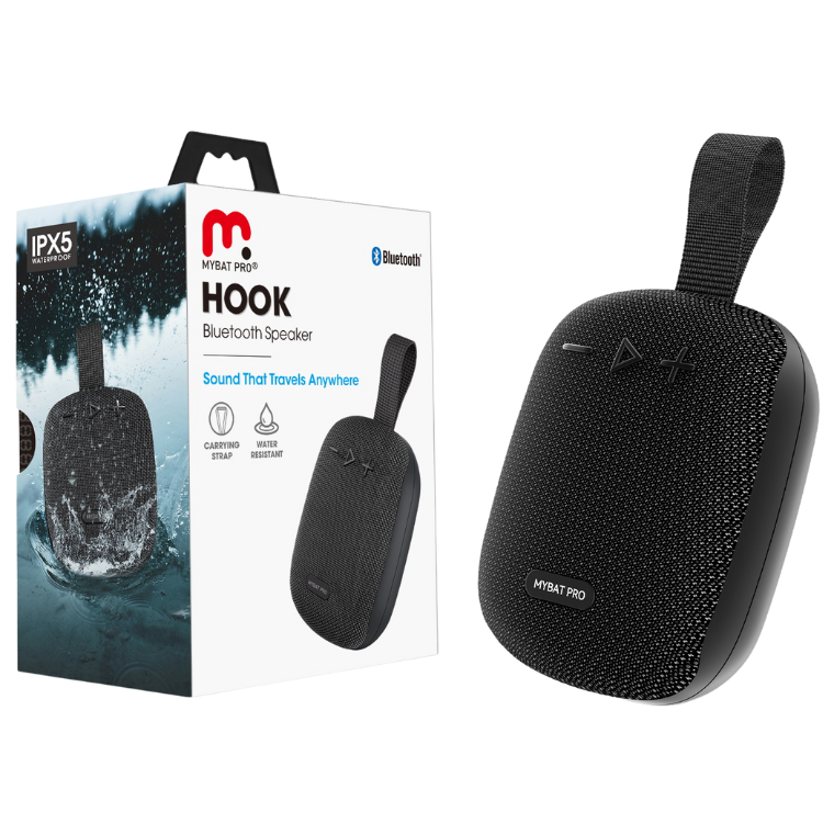 MyBat MyBat Pro Hook Enceinte Bluetooth compacte avec sangle et résistance à l’eau Guadeloupe