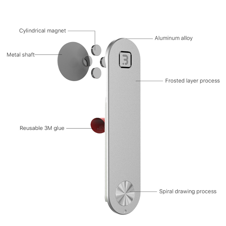 MyBat MyBat Support smartphone magnétique pour laptop Guadeloupe