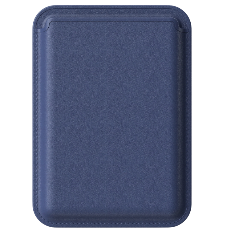 MyBat MyBat Pro MagStash – Portefeuille MagSafe aimanté pour cartes & cash Bleu marine Guadeloupe