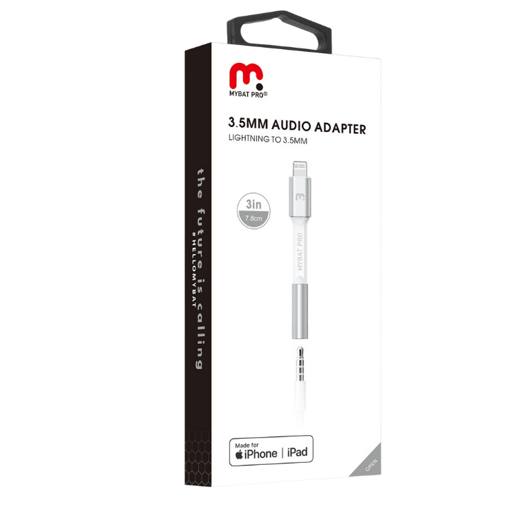 MyBat Pro MFi Adaptateur Lightning vers jack 3.5mm