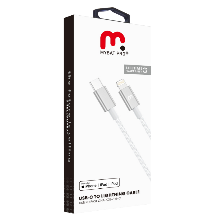 MyBat MyBat Pro Câble USB-C vers Lightning 2m Guadeloupe