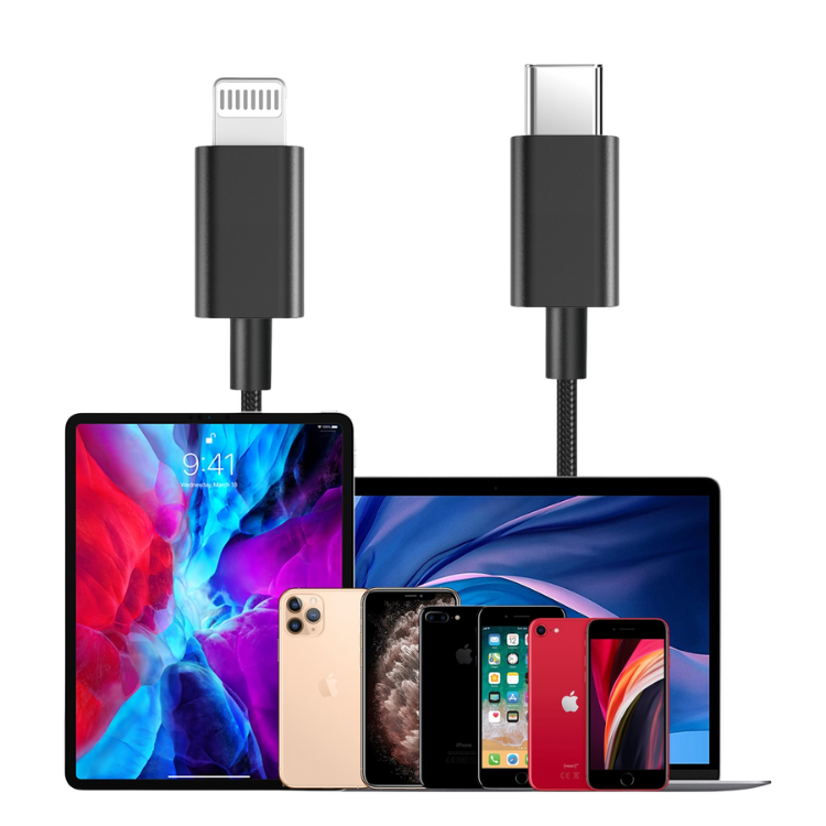 MyBat MyBat Pro Câble USB-C vers Lightning 2m Guadeloupe