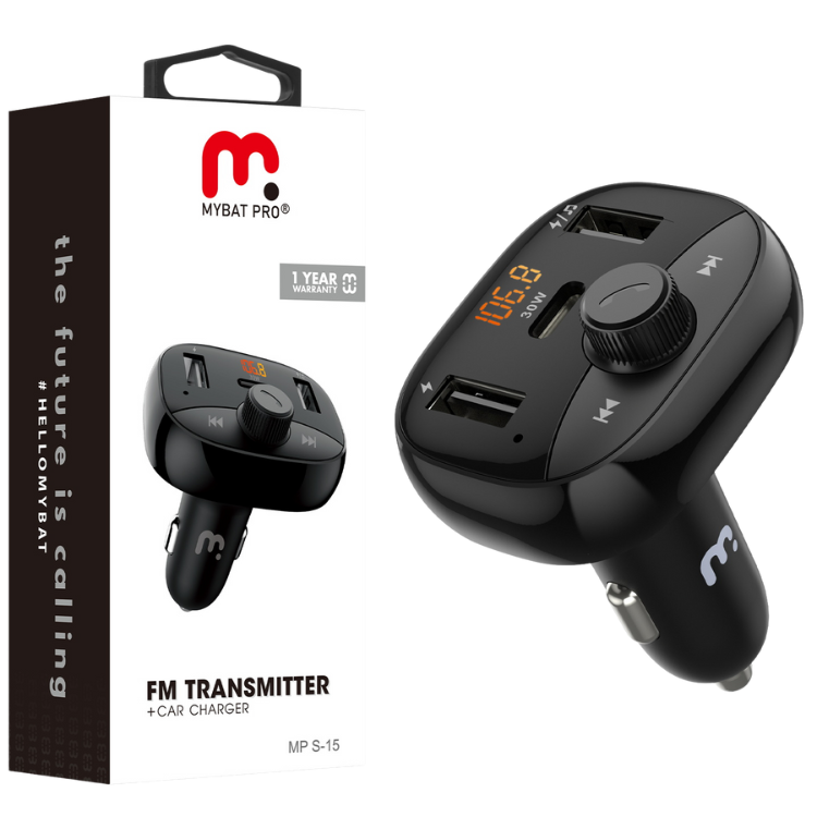 MyBat MyBat Pro Transmetteur FM avec chargeur voiture Guadeloupe