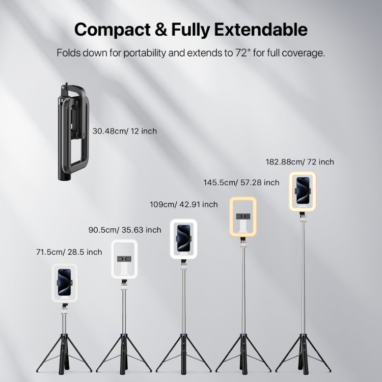 MyBat MyBat Pro Spotlight Trépied avec anneau lumineux pour créateurs de contenu Guadeloupe