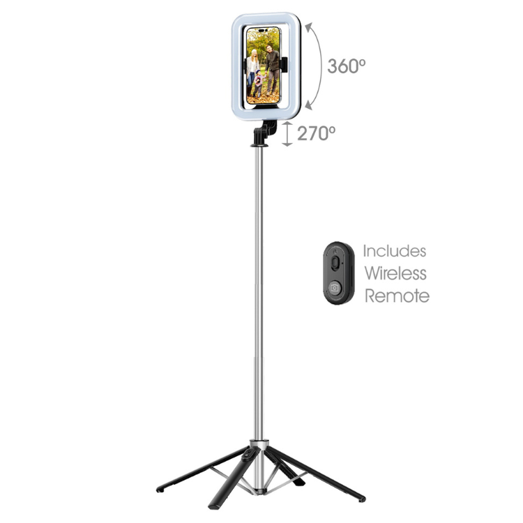 MyBat MyBat Pro Spotlight Trépied avec anneau lumineux pour créateurs de contenu Guadeloupe