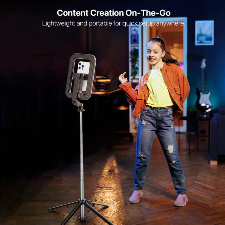 MyBat MyBat Pro Spotlight Trépied avec anneau lumineux pour créateurs de contenu Guadeloupe