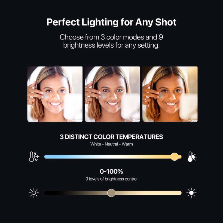 MyBat MyBat Pro Spotlight Trépied avec anneau lumineux pour créateurs de contenu Guadeloupe