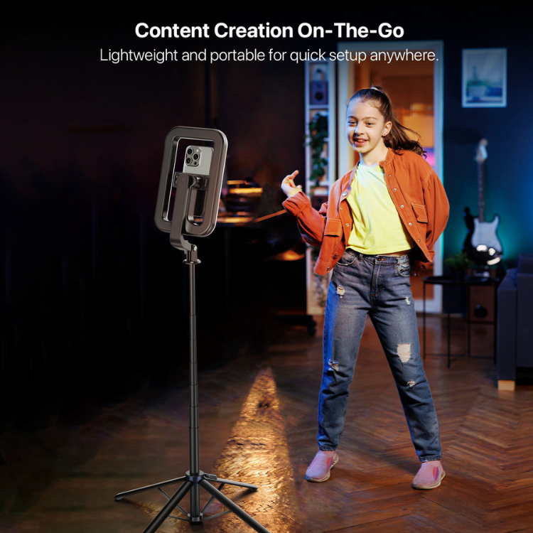 MyBat MyBat Pro Spotlight Trépied avec anneau lumineux pour créateurs de contenu Guadeloupe