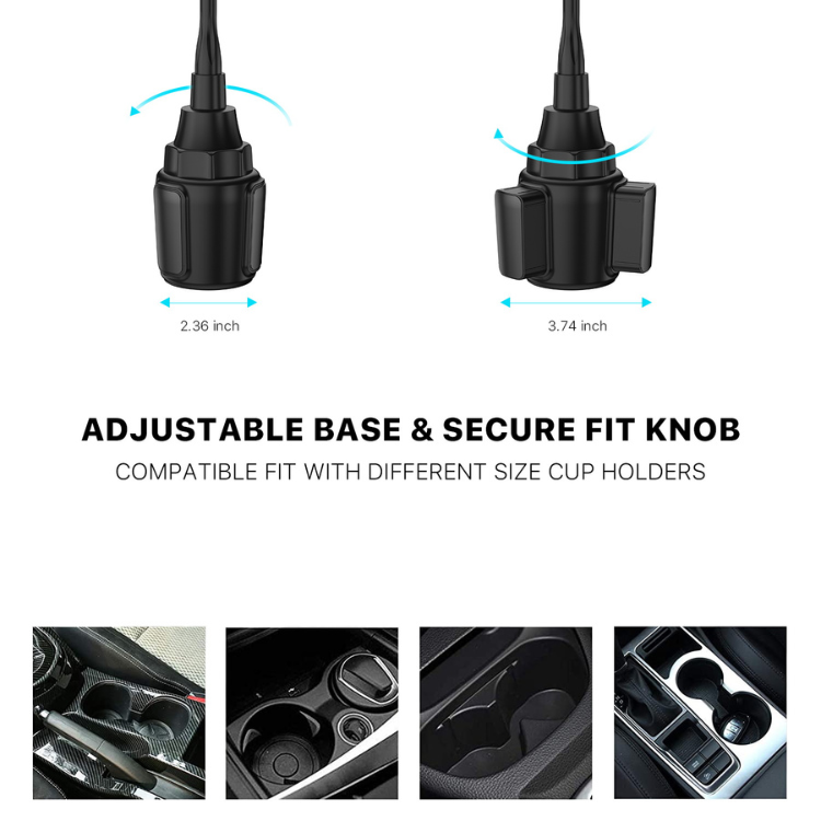 MyBat MyBat Pro Support magnétique porte-gobelet voiture Guadeloupe