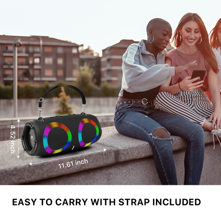 MyBat MyBat Pro VibeBuddy Plus Enceinte Bluetooth nomade avec lumières RGB Guadeloupe