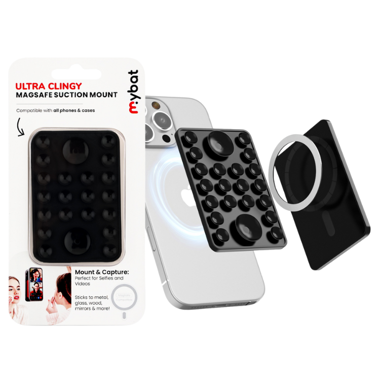 MyBat MyBat Ultra Clingy Support MagSafe à ventouses ultra-adhésives Guadeloupe