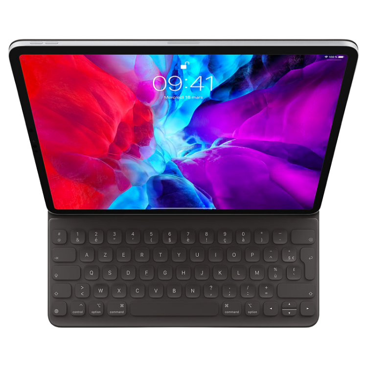 Apple Smart Keyboard Folio Case pour iPad Pro 12.9 (3/4/5/6 generation) - AZERTY