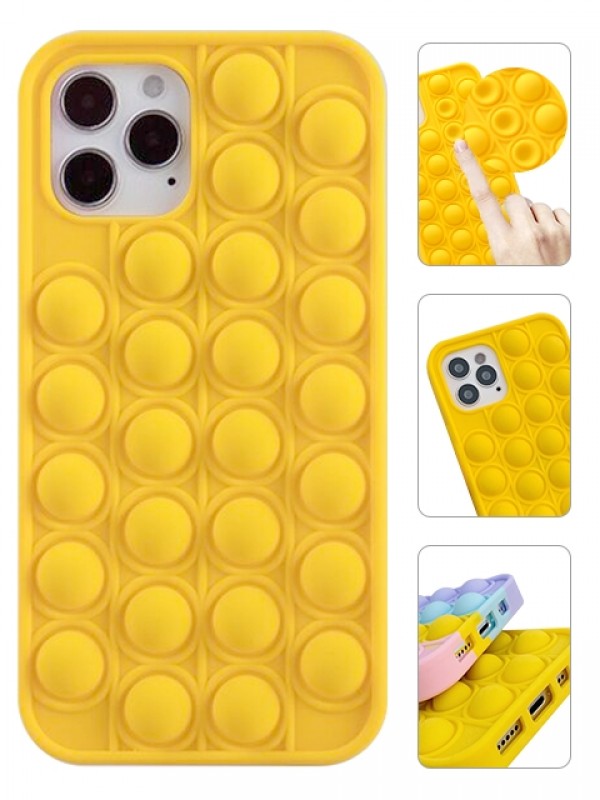 Flip mobile COQUE ANTI-STRESS BULLE POP Miel Guadeloupe