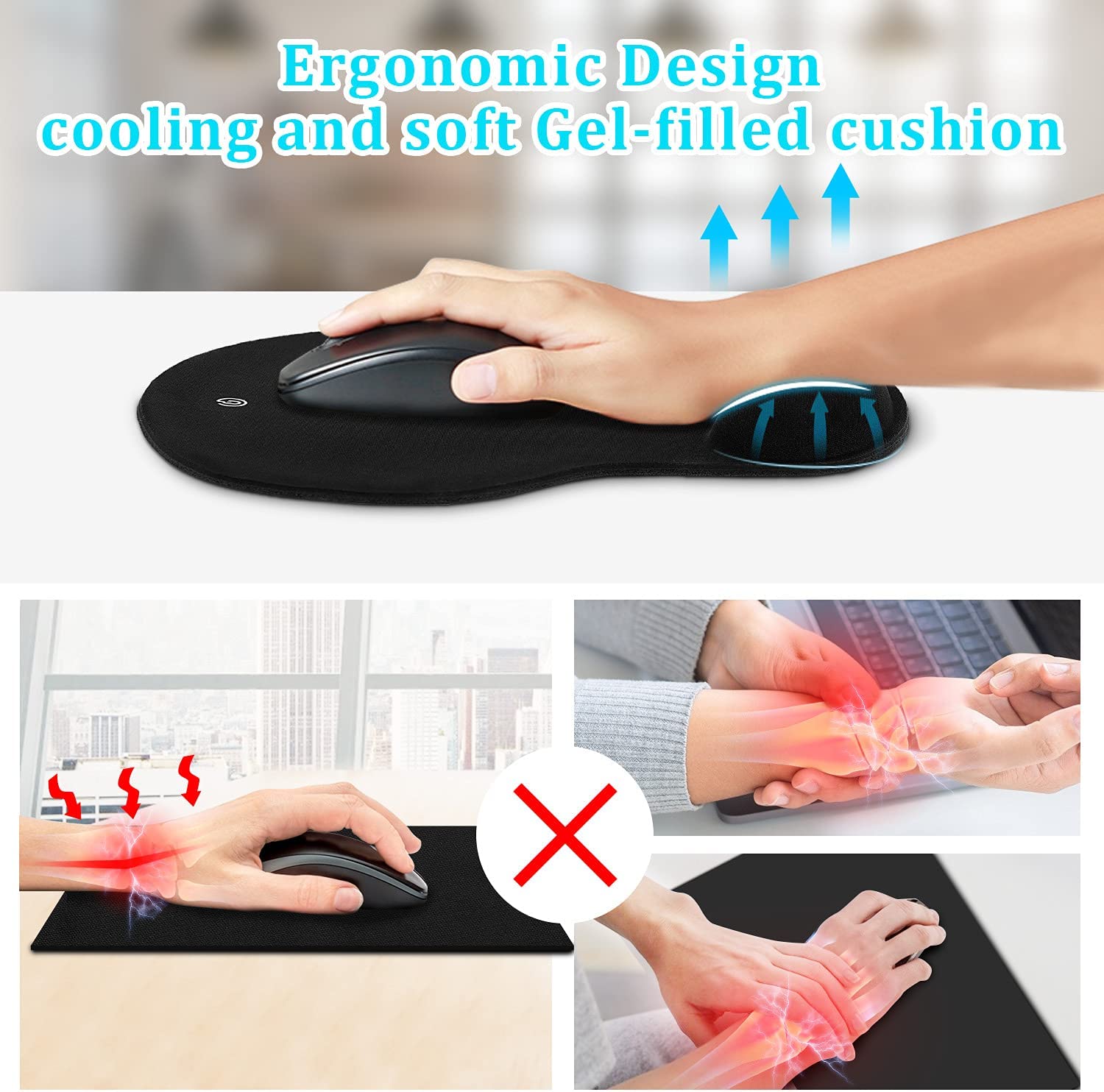 FLIP US TAPIS DE SOURIS ERGONOMIQUE Guadeloupe
