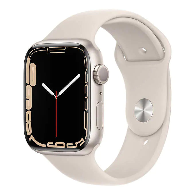 Apple APPLE WATCH SERIES 7 Lumière stellaire Guadeloupe