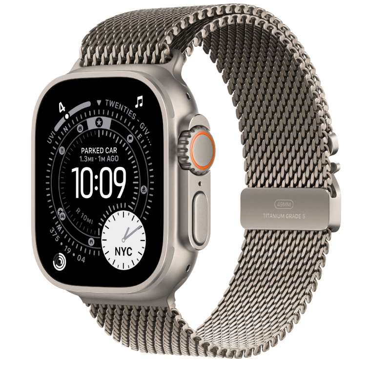 Apple APPLE WATCH ULTRA 3 49MM TITANIUM - WIFI + 5G Titane naturel 49mm Guadeloupe