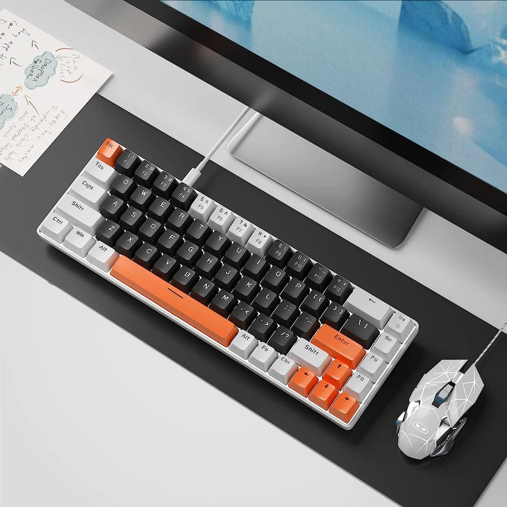 MGE MGE Clavier Mecanique pour Gaming Orange Neuf Guadeloupe
