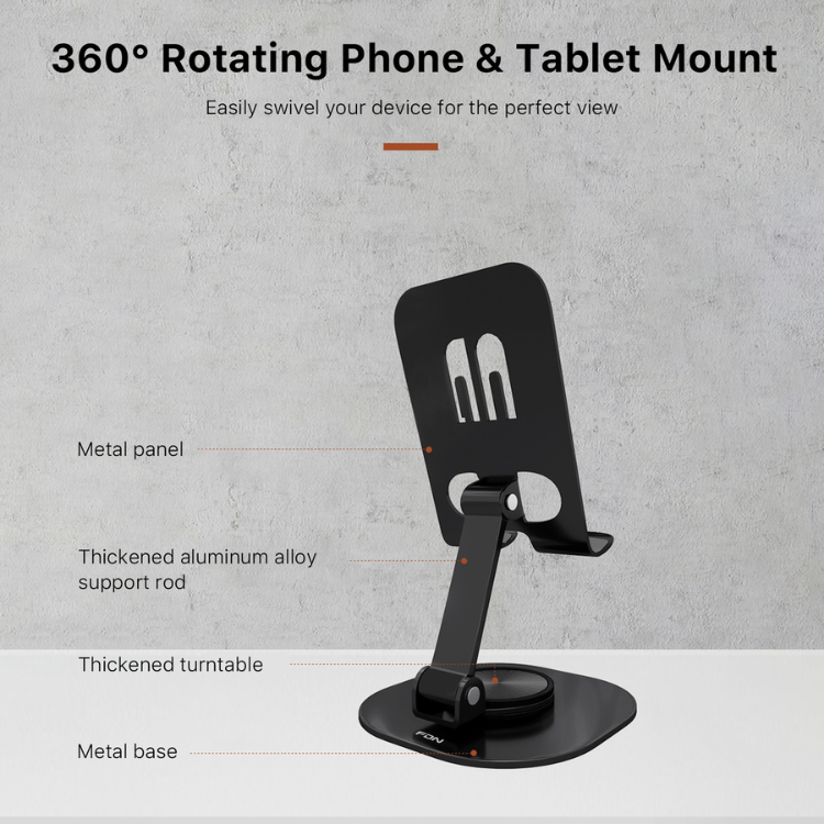 MyBat FDN360View support rotatif téléphone tablette solide ajustable Guadeloupe