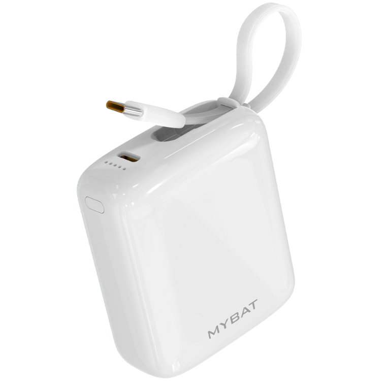 MyBat MyBat PowerLoop Batterie externe 10000mAh avec câble USB-C intégré Guadeloupe