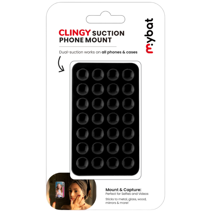MyBat MyBatClingy support ventouse téléphone auto-adhésif multi-surfaces Guadeloupe