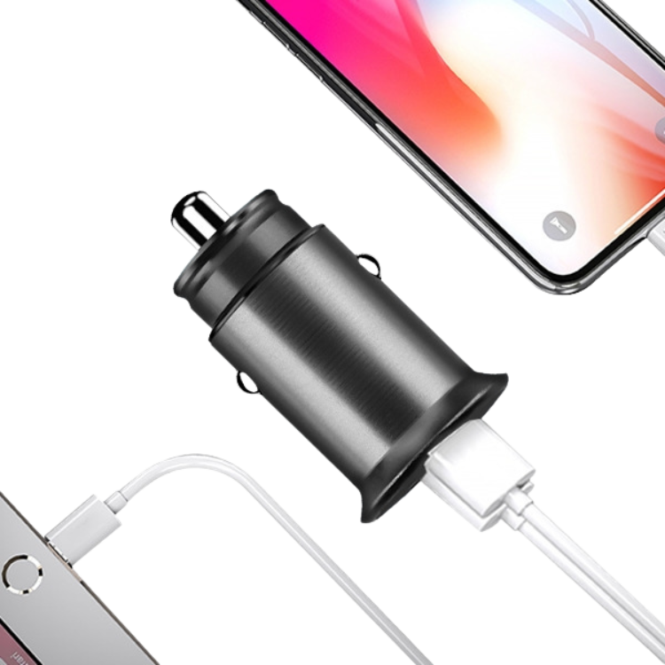 MyBat MyBatChargePro Chargeur voiture double USB rapide compact métal Guadeloupe