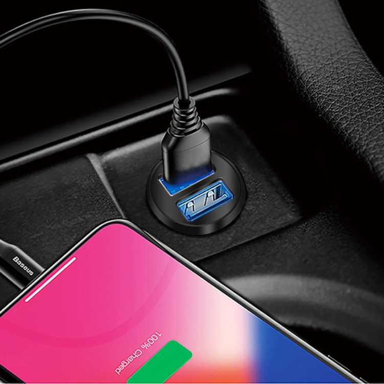 MyBat MyBatChargePro Chargeur voiture double USB rapide compact métal Guadeloupe