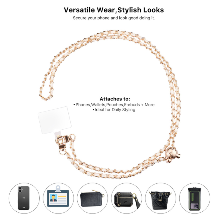 MyBat MyBat Gilded Ivory Bandoulière chaîne de luxe dorée Guadeloupe