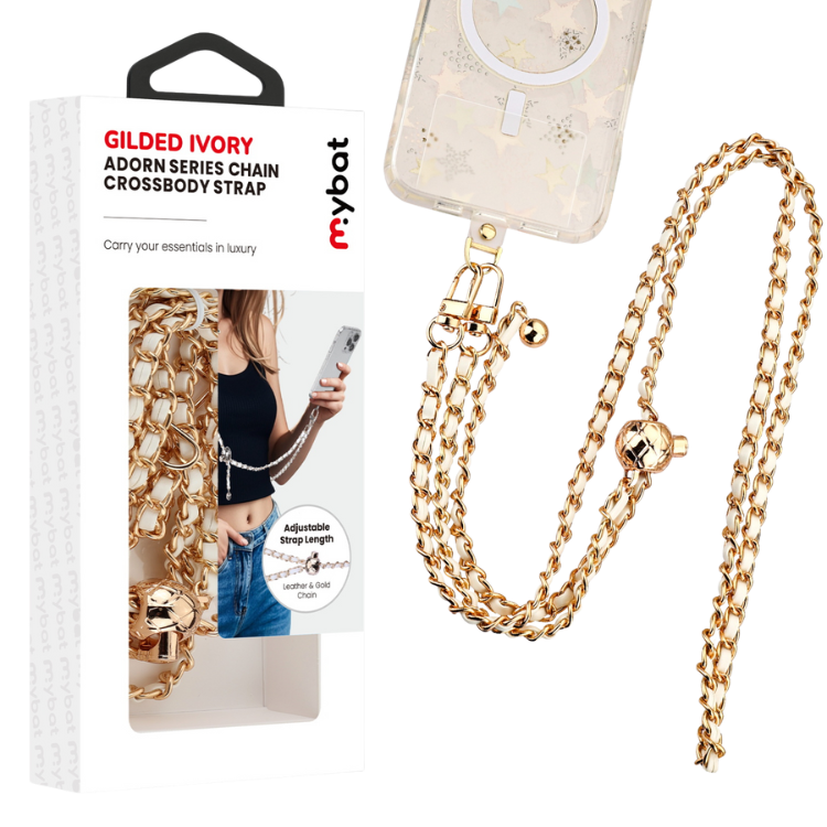 MyBat MyBat Gilded Ivory Bandoulière chaîne de luxe dorée Guadeloupe