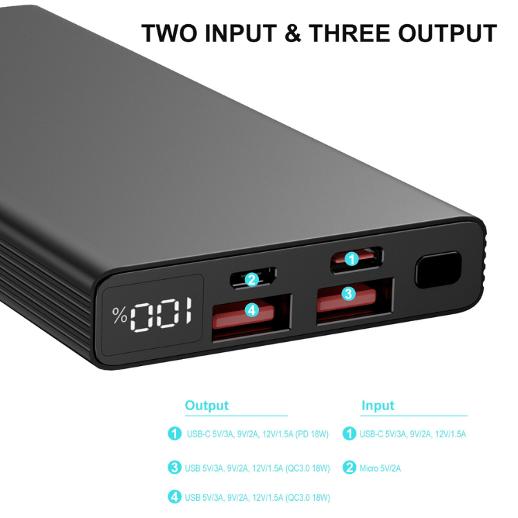 MyBat MyBat Pro Batterie externe 10000mAh Guadeloupe