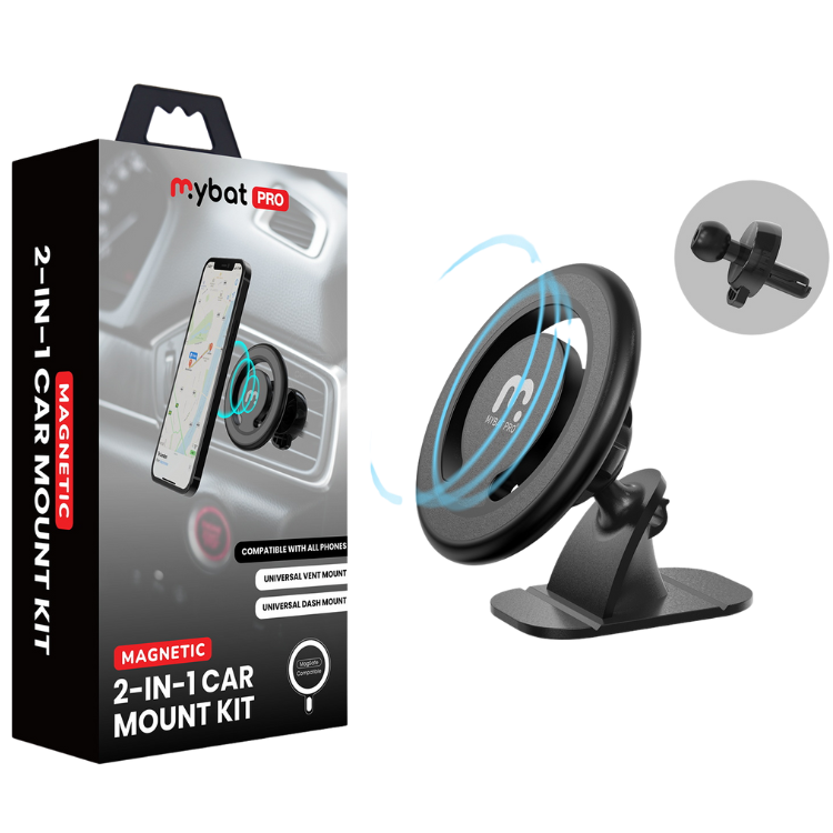 MyBat MyBat Pro Magnetic Support voiture magnétique 2-en-1 Guadeloupe