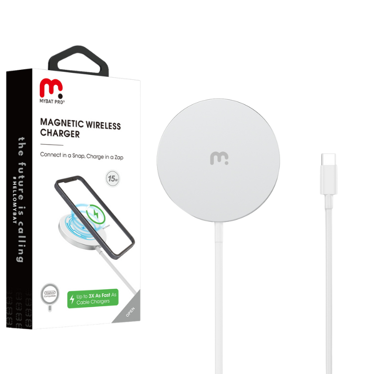 MyBat MyBat Pro Magnetic Wireless Charger Chargeur sans fil aimanté ultra-rapide 15W Guadeloupe