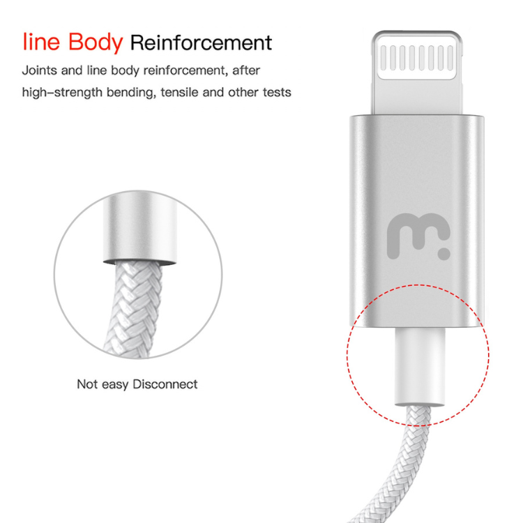 MyBat MyBat Pro Câble USB-C vers Lightning 2m Guadeloupe