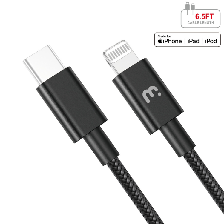 MyBat MyBat Pro Câble USB-C vers Lightning 2m Guadeloupe