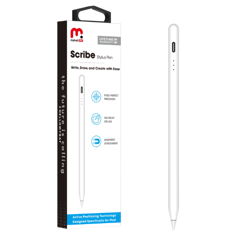 MyBat MyBat Pro Scribe Stylet intelligent pour iPad avec précision pixel parfaite Guadeloupe