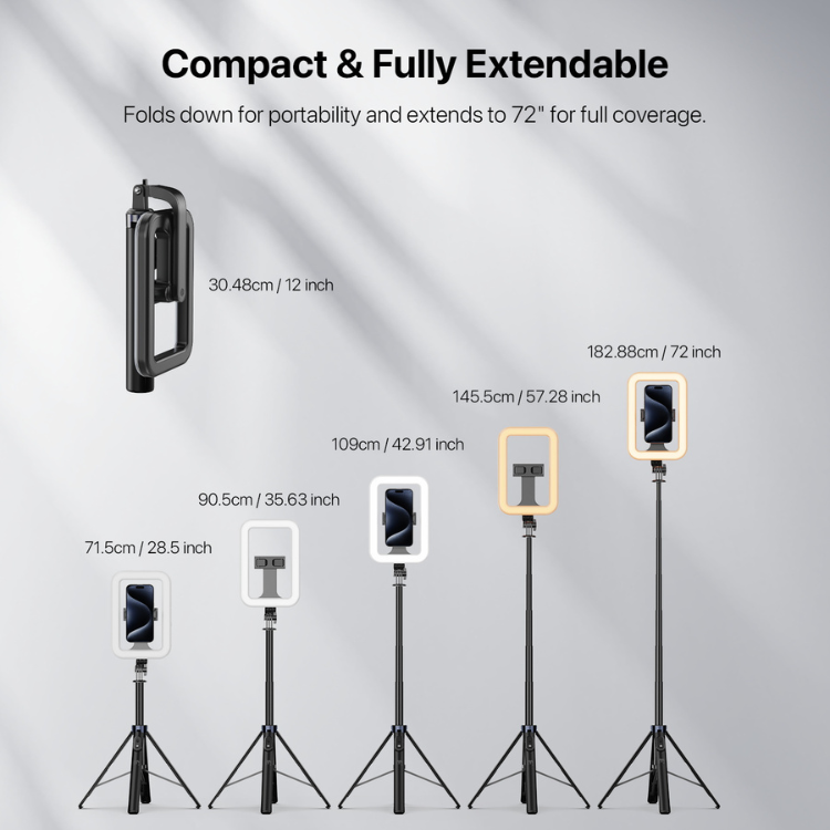 MyBat MyBat Pro Spotlight Trépied avec anneau lumineux pour créateurs de contenu Guadeloupe