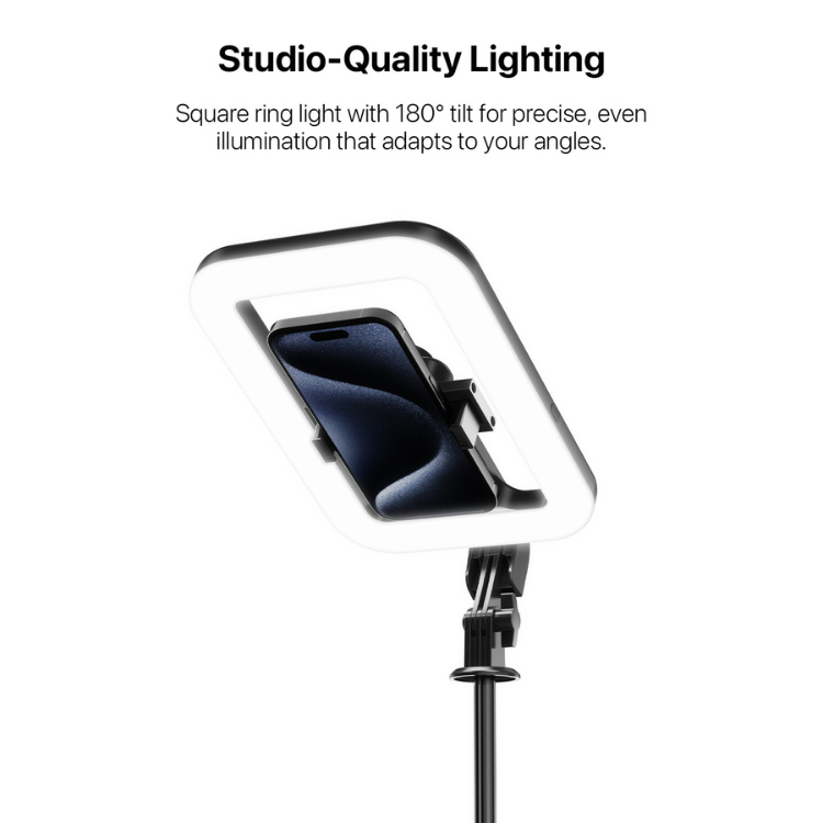 MyBat MyBat Pro Spotlight Trépied avec anneau lumineux pour créateurs de contenu Guadeloupe