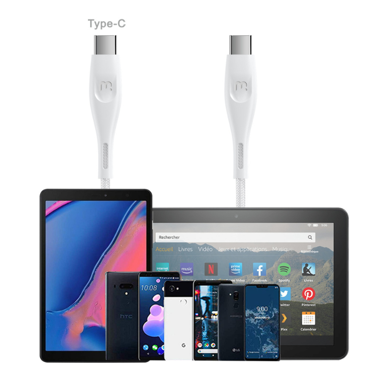 MyBat MyBat Pro Câble USB-C vers USB-C 1,8m Guadeloupe