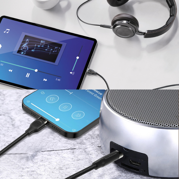 MyBat MyBat pro Cable Son USB-C vers 3.5mm - 1.2m Guadeloupe