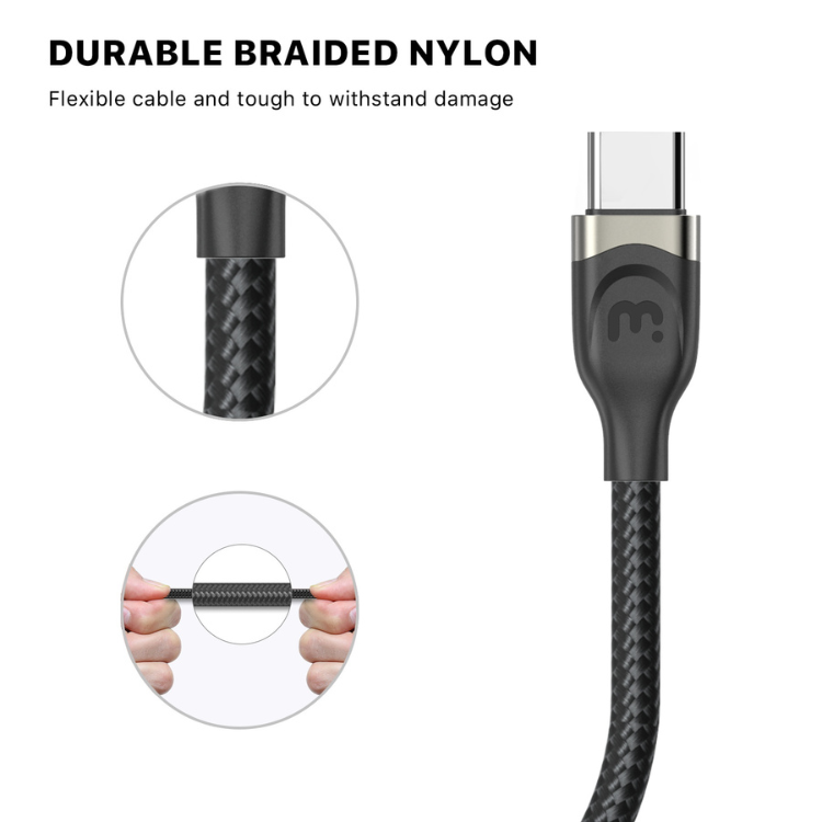 MyBat MyBat Pro câble tressé USB-C vers USB-C 1m Guadeloupe